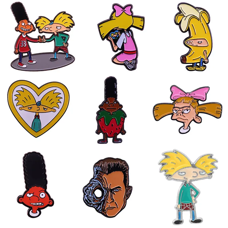 Аниме Фигурка Эй Арнольд! Рюкзак для джинсов с отворотами