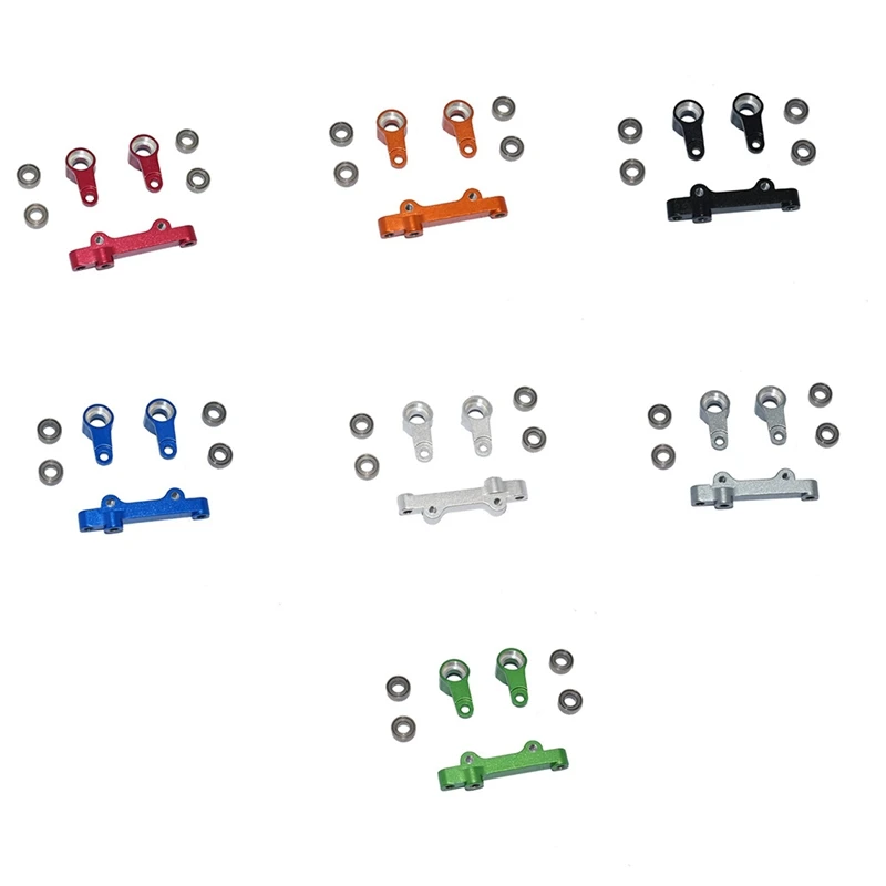 

Metal Steering Group Assembly Set for LOSI 1/18 Mini-T 2.0 2WD Stadium Truck RC Car Upgrades Parts