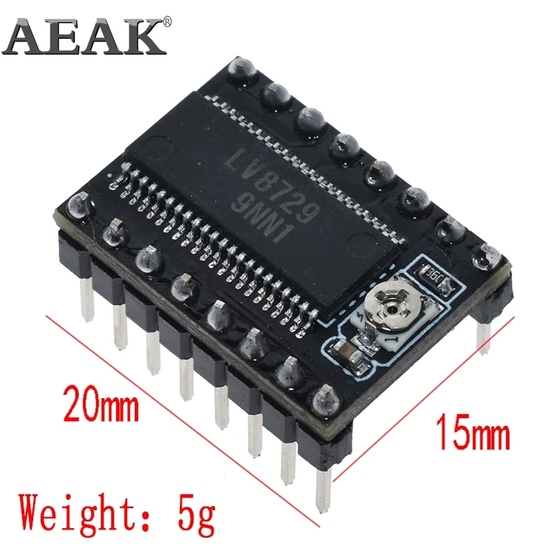 Драйвер шагового двигателя LV8729 4-слойная подложка ультратихий драйвер поддержка
