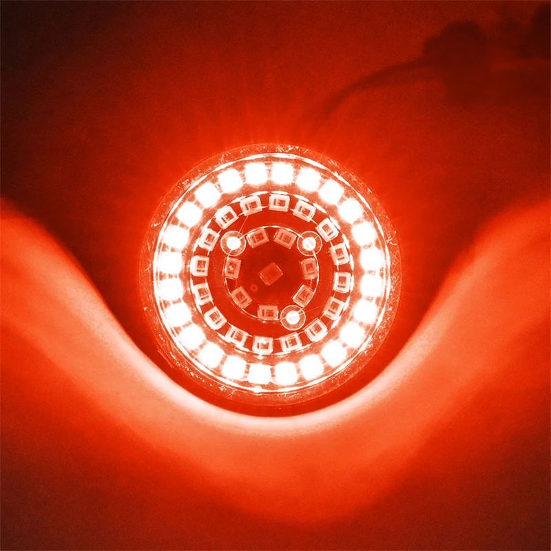 

MotorcycleFlashing Turn Signals Rear Blinker Indicator for Harley Road Glide Touring Sportster with 1157 Tail Light Rear Lights