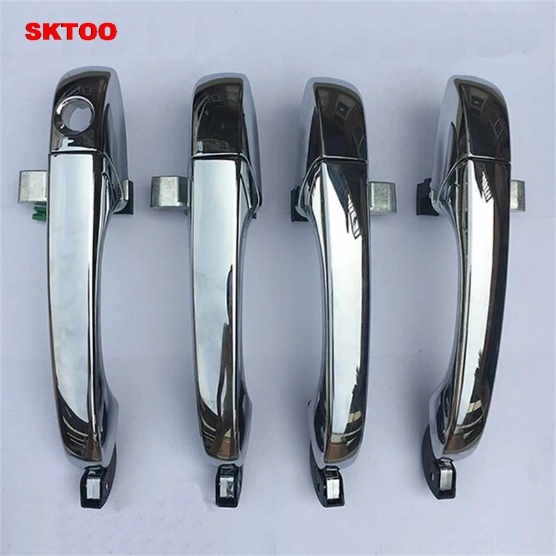 SKTOO передняя задняя левая правая дверная ручка для Chrysler 300C 2005 2006 2007 CHRYSLER|exterior door