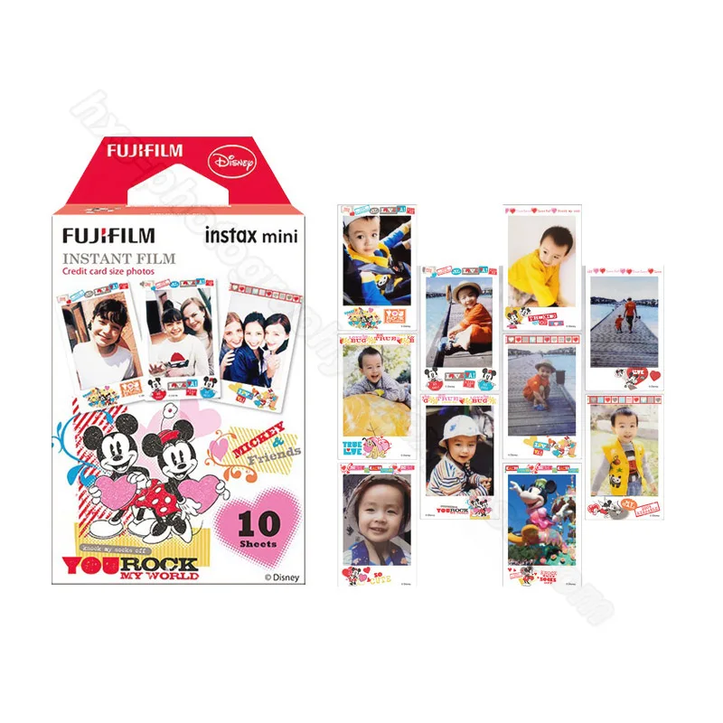 Fujifilm Instax Mini пленка 11 цветная дизайнерская для Fuji 9 8 7s 25 26 70 90 мгновенная камера SP 1 2