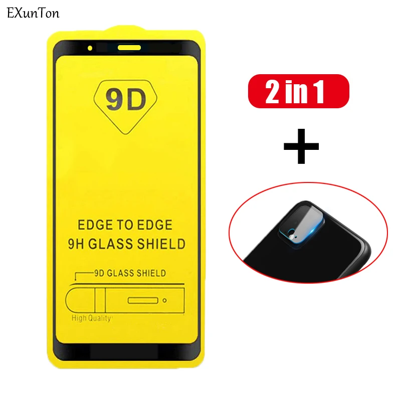 Закаленное стекло 9D с черными краями для Google Pixel 4A 5G 5 5XL Защита экрана Pixel4A 4XL XL4