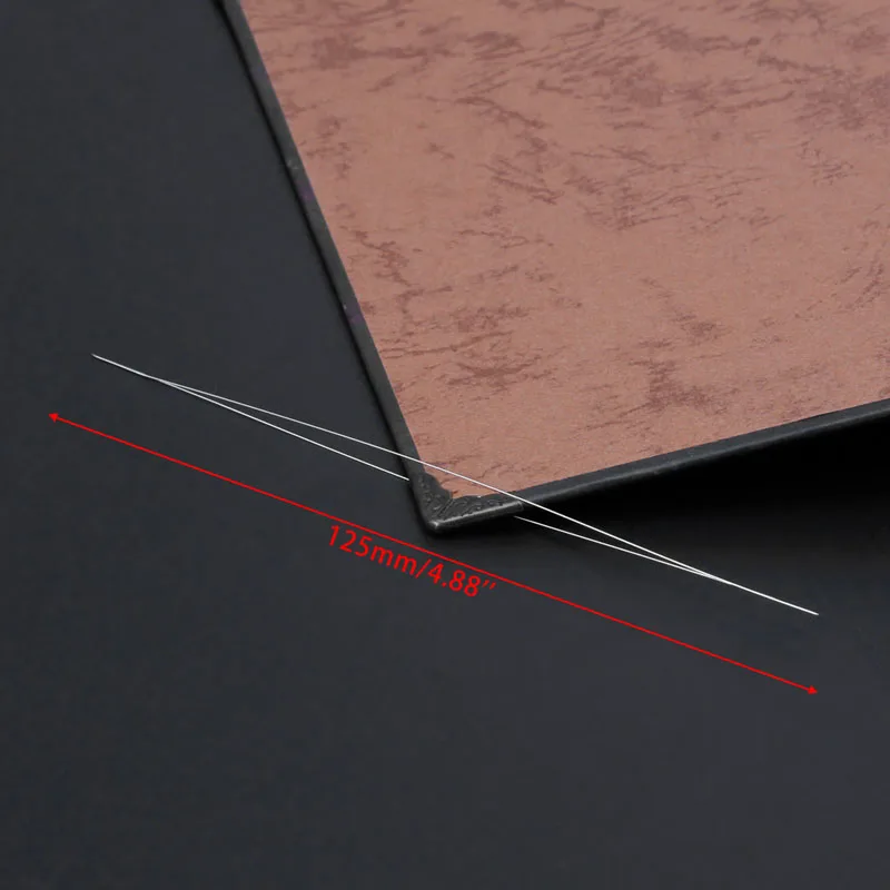 

10x Big Eye Curved Beading Needles For DIY Bracelet Necklace Stringing 125x0.6mm