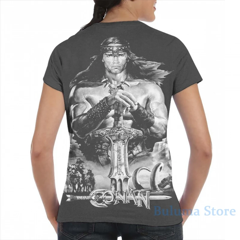 Conan(2) мужская футболка для женщин с принтом модная девочек топы мальчиков