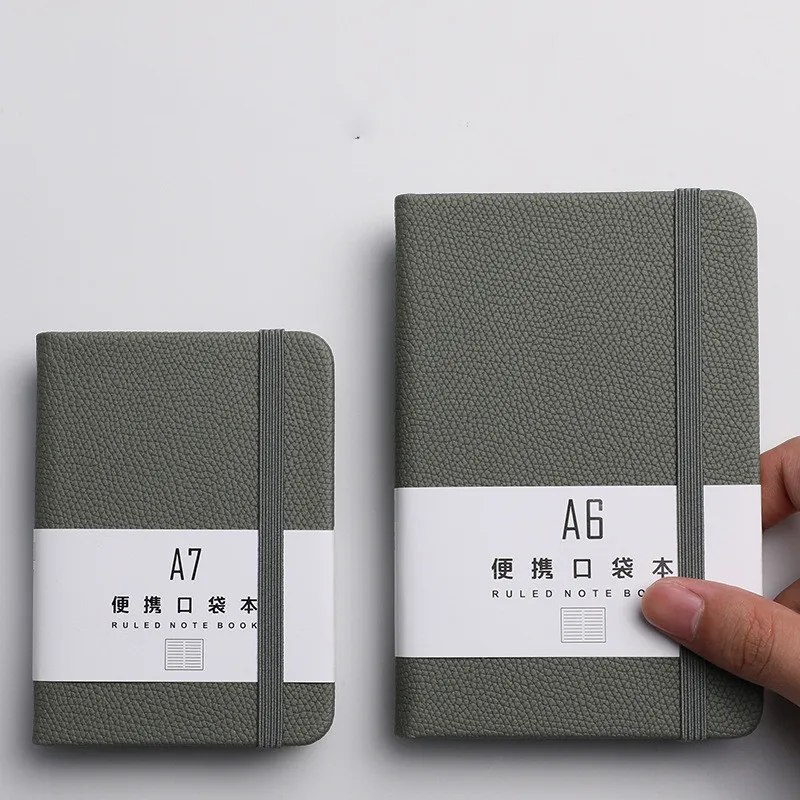 Мини карманный A7 блокнот ежедневник в твердой обложке журнал Ретро 100 лист