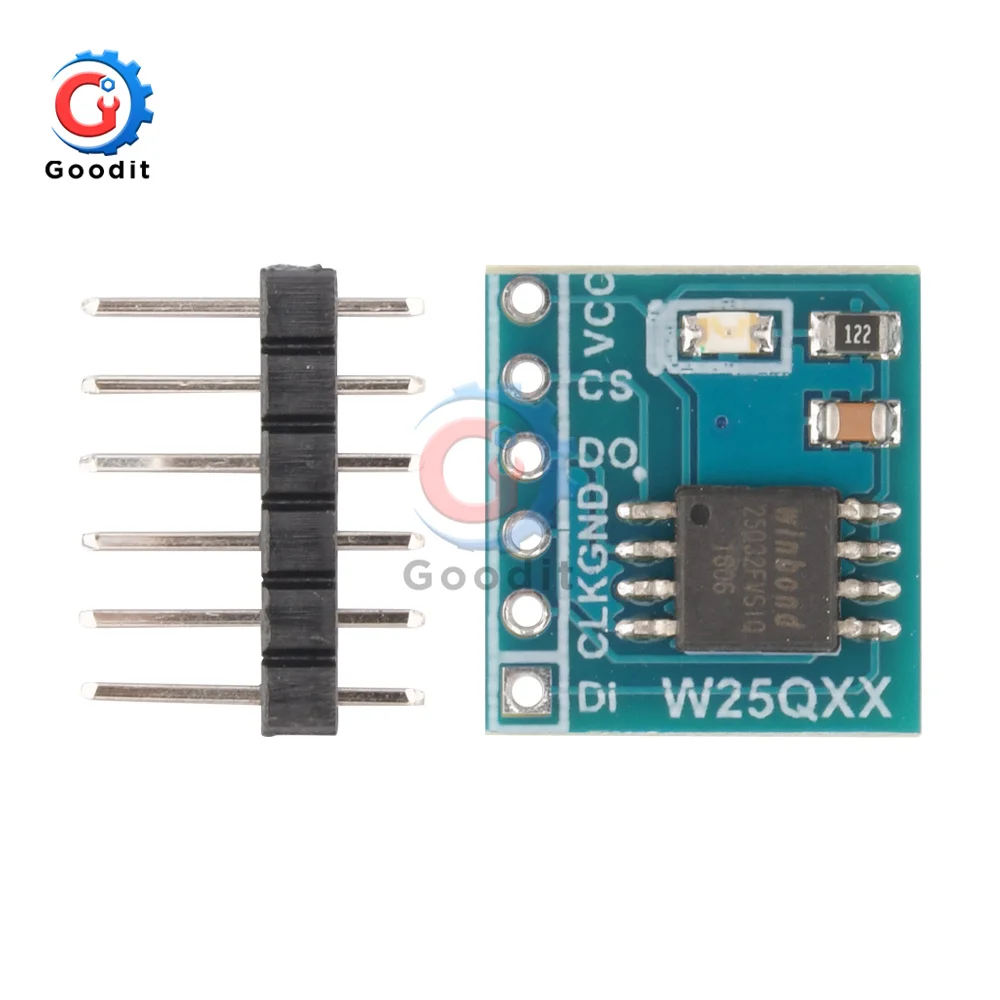 

W25Q32 W25Q64 W25Q128 модуль флэш-памяти большой емкости SPI интерфейс BV FV STM32 код