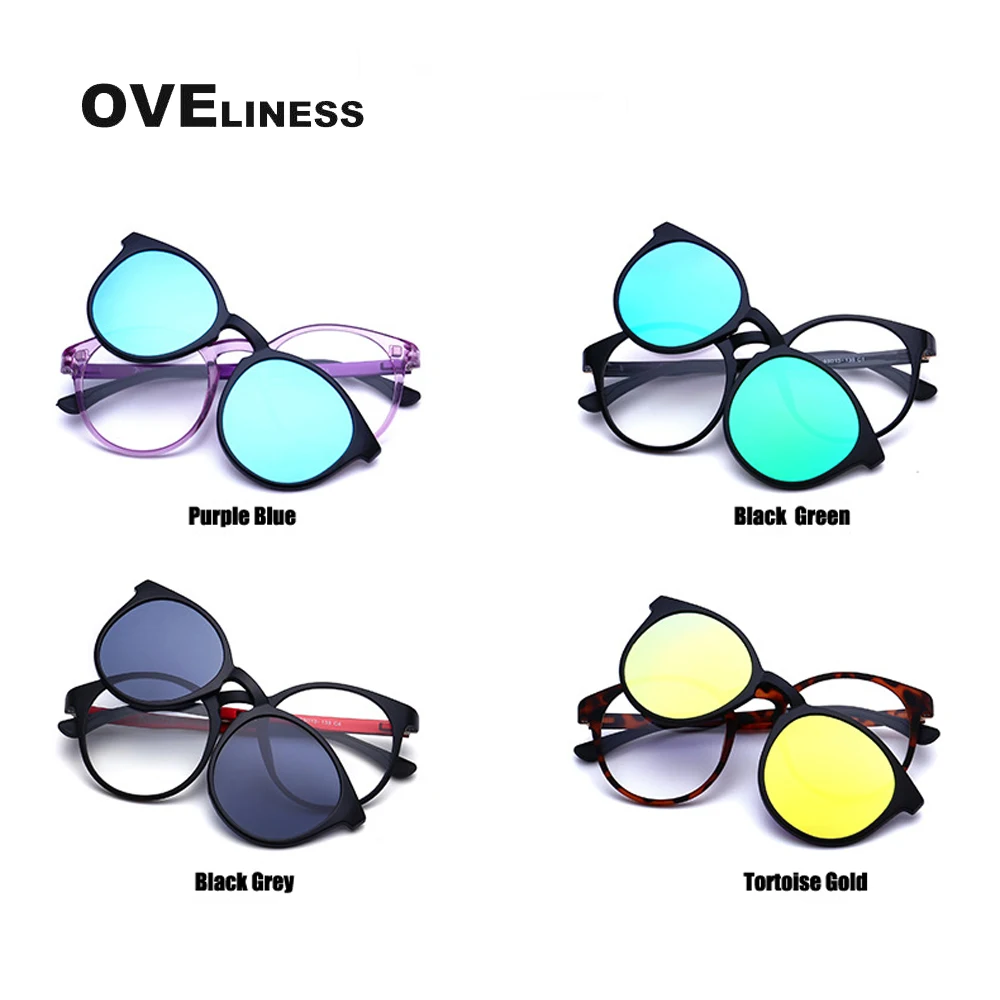 TR90 оптические очки по рецепту Близорукость круглые оправа для мужчин и женщин