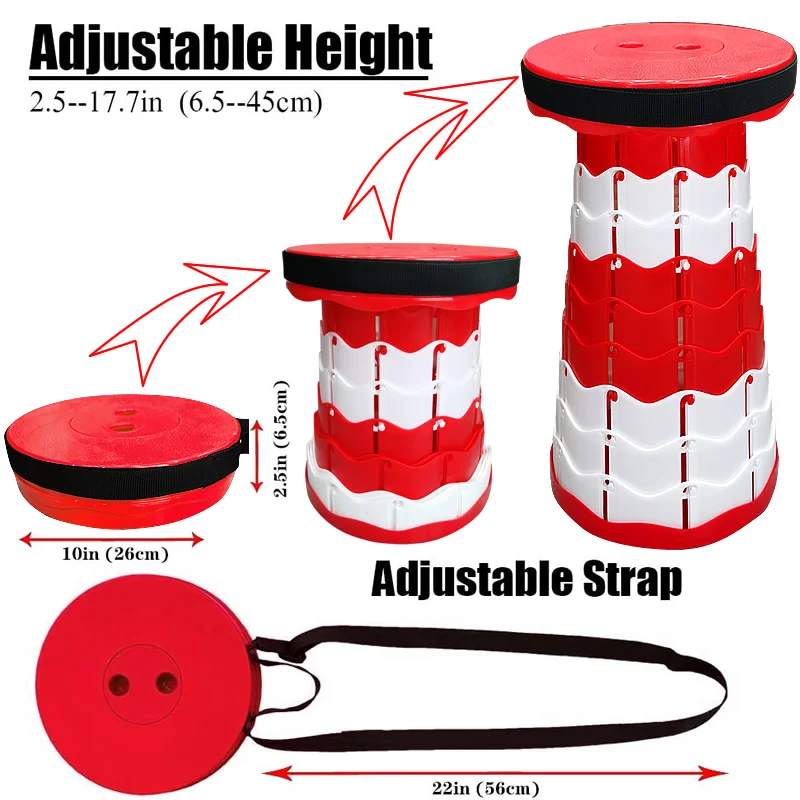 Складной складной стул Feistel карманный портативный для отдыха на открытом воздухе