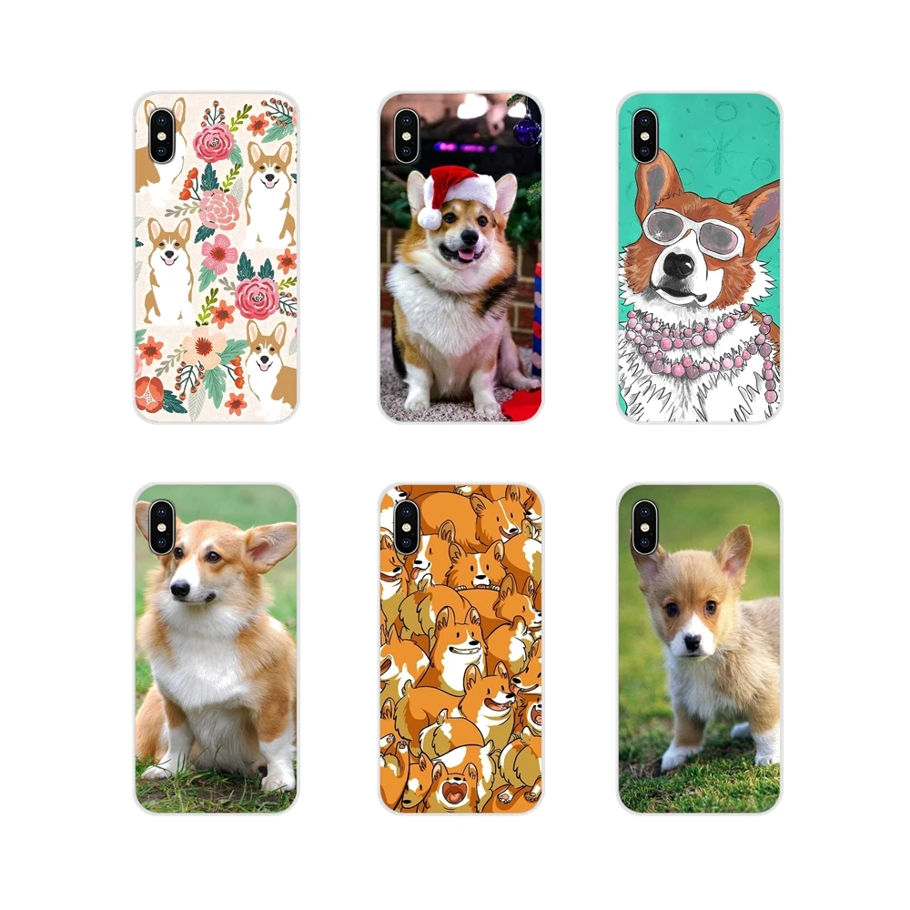 Аксессуары чехол для телефона чехлы с милым корги собакой Sony Xperia Z Z1 Z2 Z3 Z5 compact M2 M4 M5