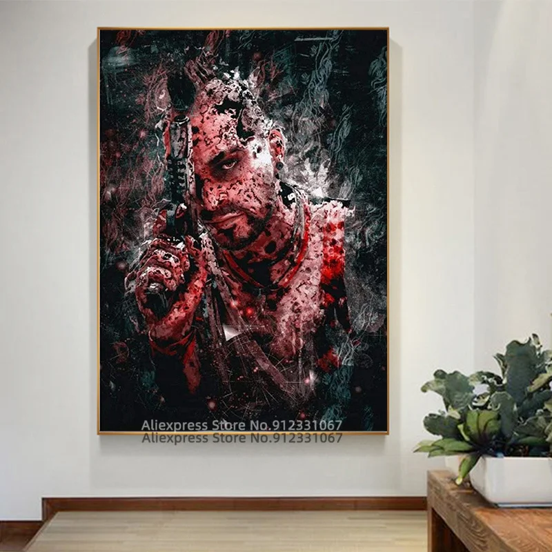 Far Cry 3 Vaas Черногория плакат декоративная роспись стены книги по искусству печать