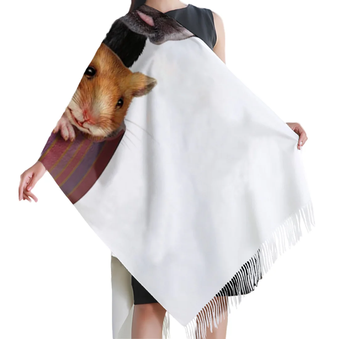 Пасхальное яйцо милая собака кошка одеяло шаль шерстяная для женщин кашемировая