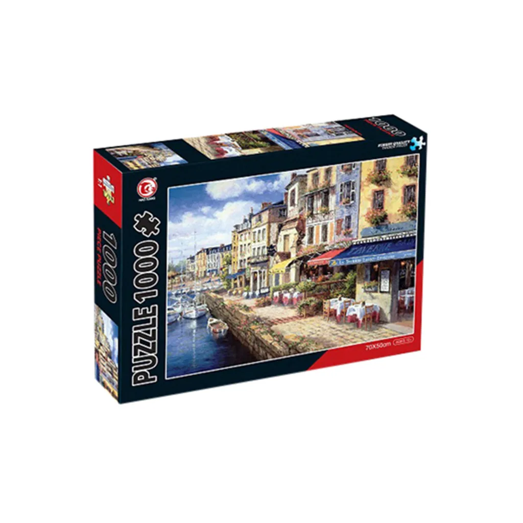 

Adult Children Puzzle Holiday Gift Puzzle Toy 1000PC Puzzle Landscape Pattern educational toys for adults games Toys Gifts#E25