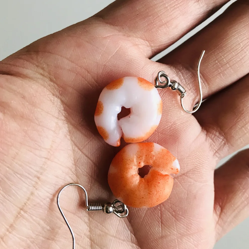 Новые оригинальные дизайнерские забавные серьги-подвески с изображением