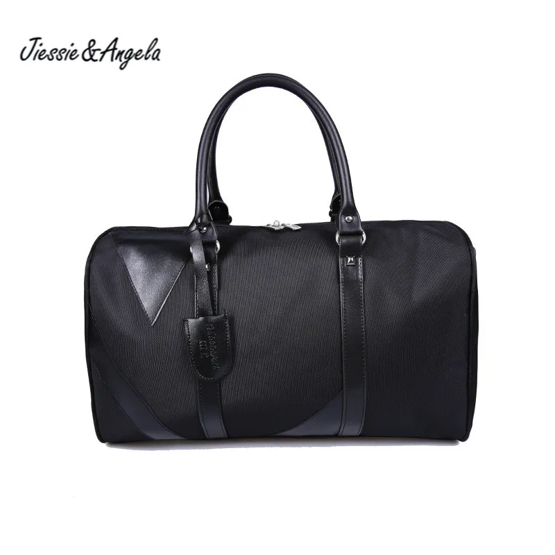 Jiessie&Angela Waterproof Travel Bags For Women Outdoor Bag Men Crossbody Bag Large Carry-on Suitcase Business Luggage Sets