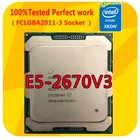 E5-2670V3 Intel Ксеон официальная версия E5-2670V3 SR1XS 2,3 ГГц 12 ядер Процессор процессор возможностью погружения на глубину до 30 м LGA2011-3 для x99 материнская плата