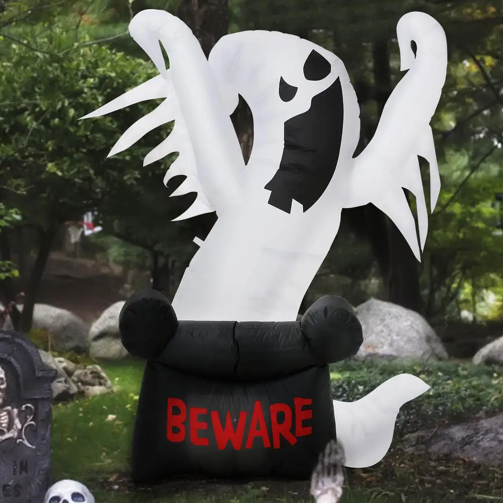 

Creative Halloween Hanging Ghost Inflatable Luminous Props Horror Home Holiday Party Decor Halloween Ghost Inflatable Model