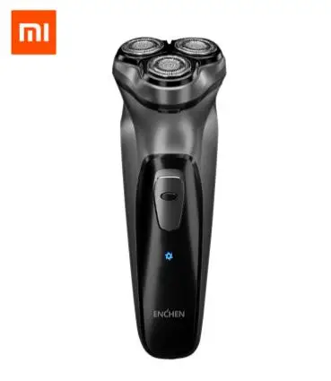 Xiaomi blackstone enchen электробритва Мужская моющаяся USB перезаряжаемая Беспроводная 3D