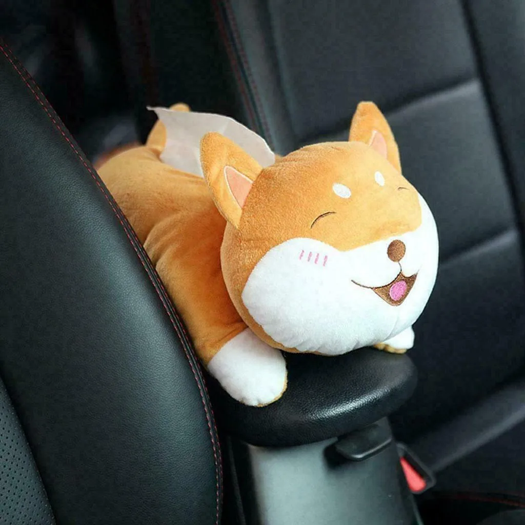 Коробка для салфеток в виде милых животных кукол креативное сиденье рулон