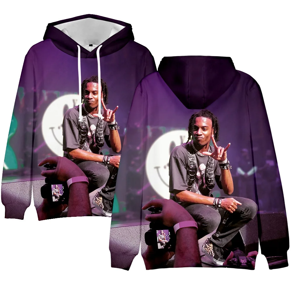 

Толстовка PlayboiCarti с 3D принтом для мужчин и женщин, толстовки Harajuku, уличная одежда, толстовки, модный Повседневный пуловер, одежда с длинным ру...