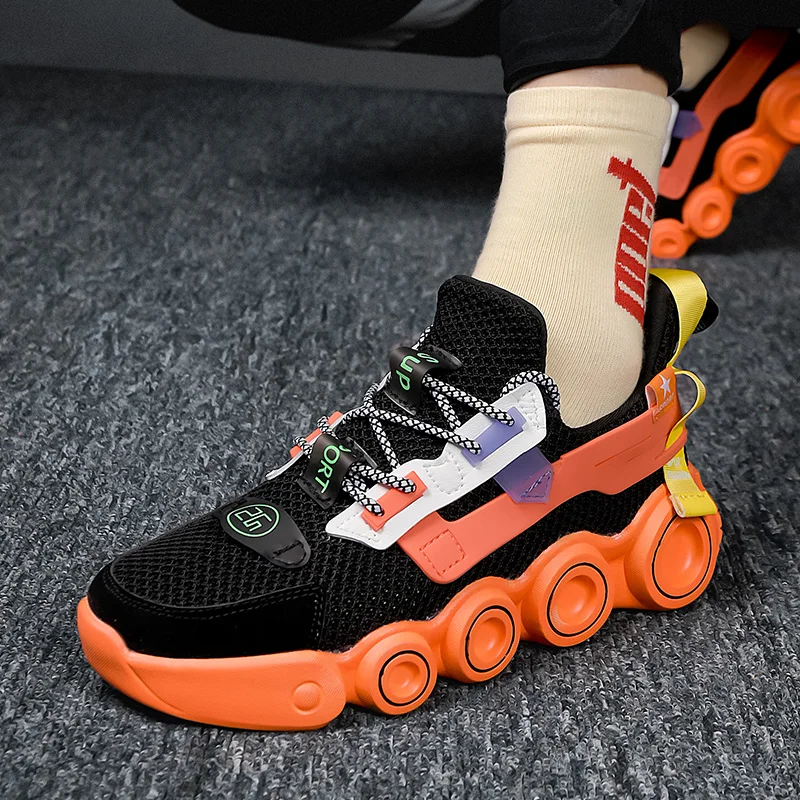 

2021 Spring Hot Sell Men Sport Shoes Breathable Running Shoes for Men Athletic Training Run Sneakers light Jogging Walking Shoes