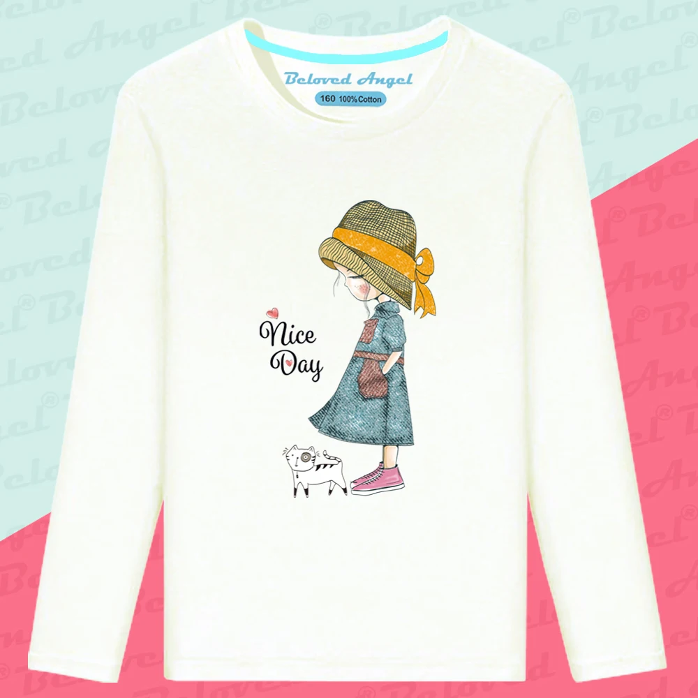 

Детский костюм для косплея с персонажами игры, новая одежда для весны и осени, Детская футболка с длинным рукавом и единорогом для девочек, ф...