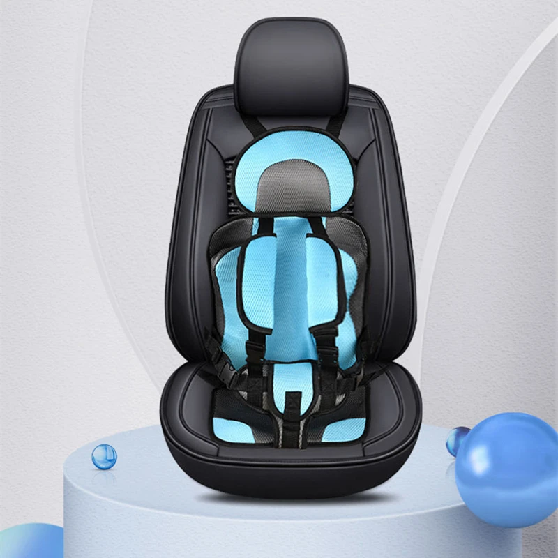 Портативное регулируемое безопасное детское сиденье автомобиля, утолщенноегубчатое кресло для коляски, аксессуары для детей, детское кресло с ремнем