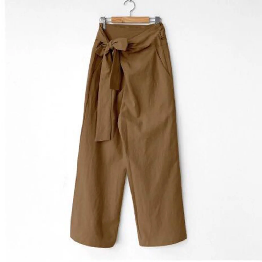 Черные брюки в Корейском стиле осень 2020 винтажные элегантные женские офисные