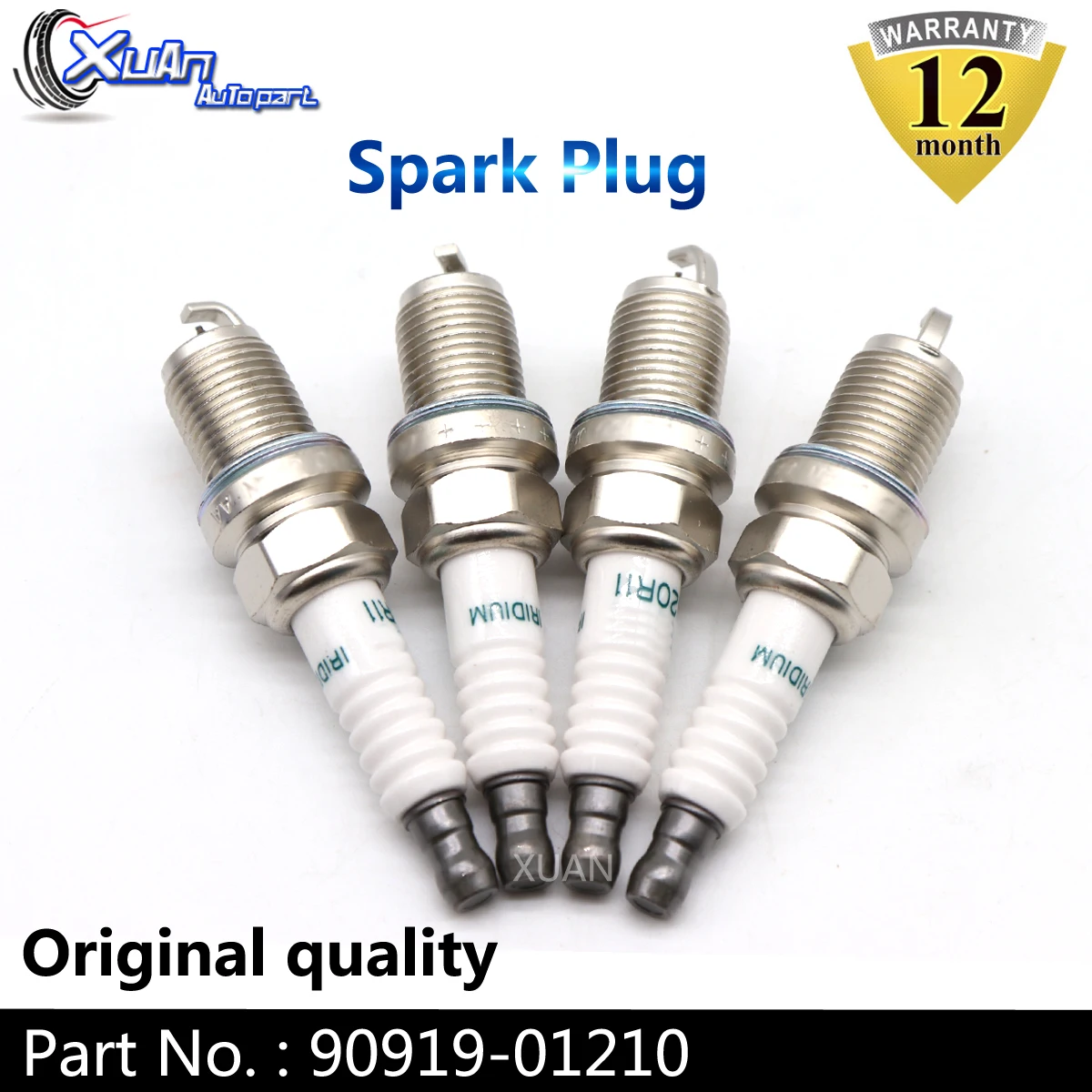 Свеча зажигания Iridium XUAN 4 шт./лот 90919 01210 для Lexus HS250h LX470 RX300 RX330 RX400h SC300 SC400 SC430 Scion tC xB