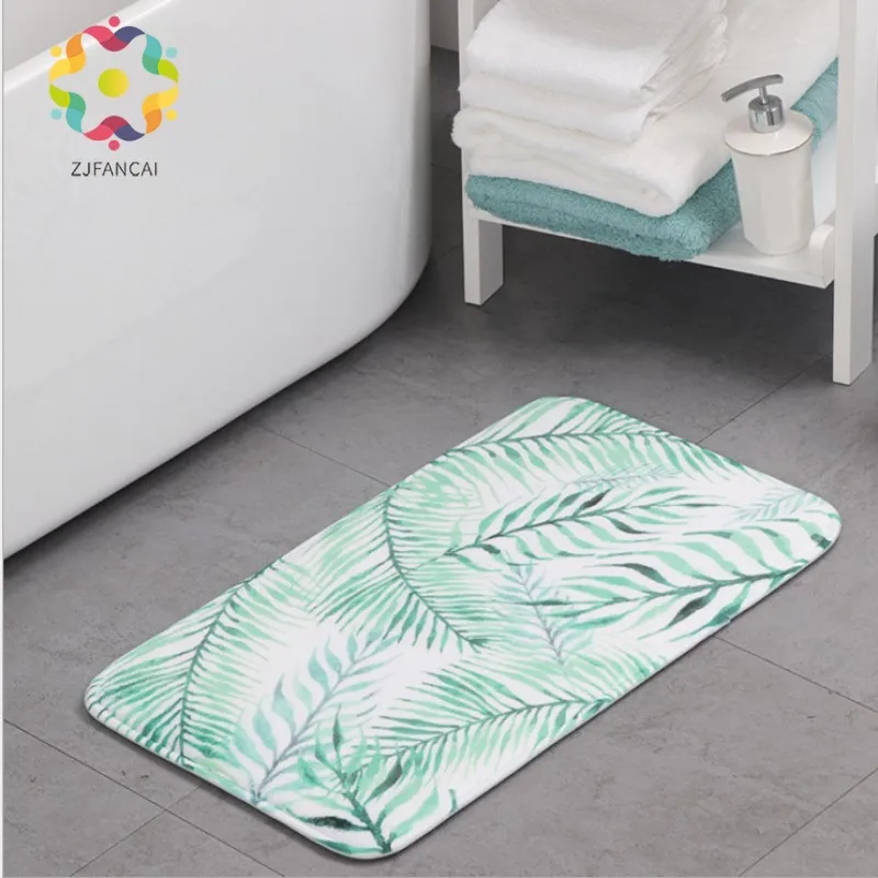 Европейский фланелевый хлопковый коврик с принтом SBR эффектом памяти заводской