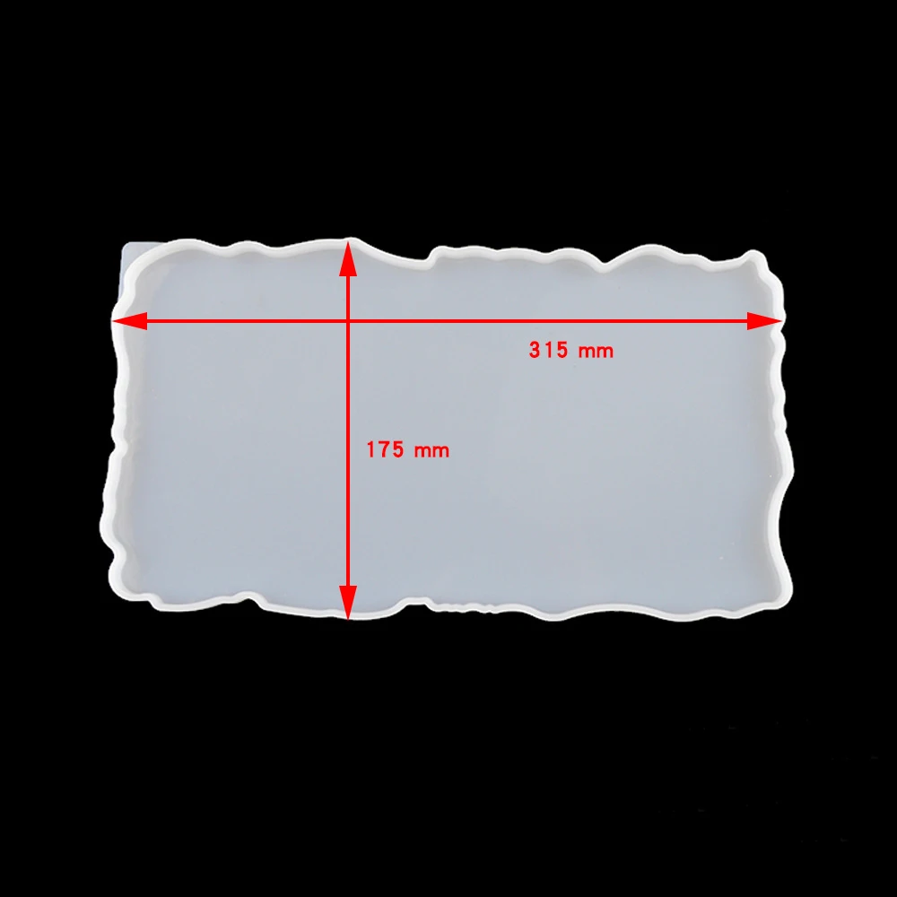 Силиконовая форма с большим лотком для творчества Необычные подставки из