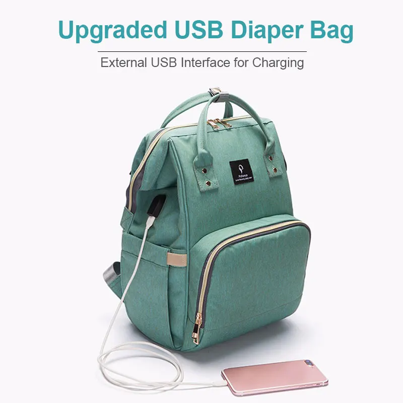 Сумки для беременных с usb интерфейсом сумка детских подгузников