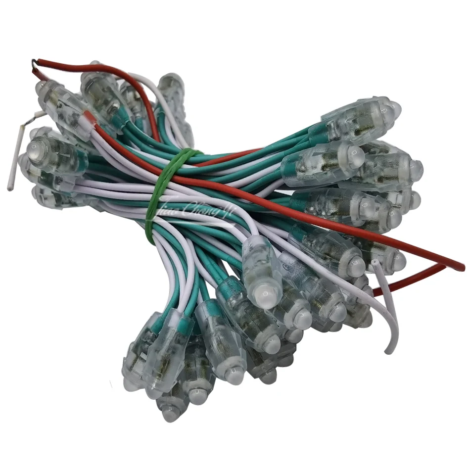 Светодиодная ленсветильник 9 мм 12 В постоянного тока 5 белый красный синий