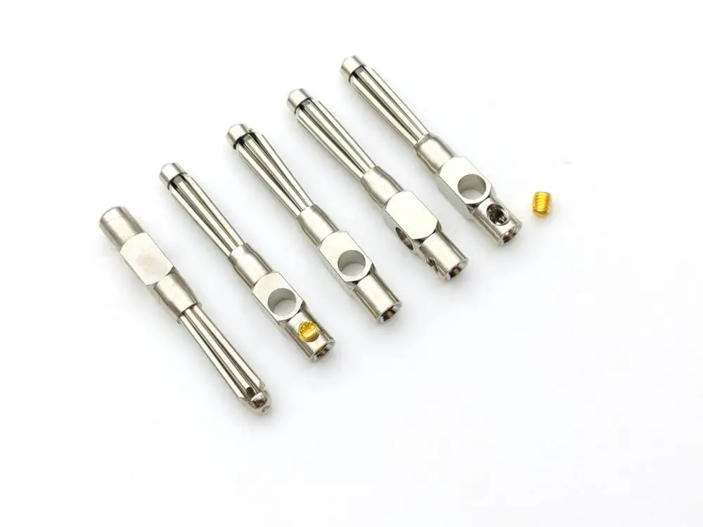 100 шт. медь 4 мм разъем типа &quotбанан&quot для аудио динамика адаптера|Соединители| |