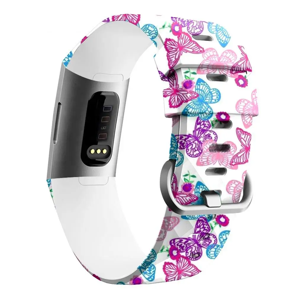 Спортивные повязки для Fitbit Charge 3 Смарт часы ремешок маленькие большие аксессуары браслет для Fitbit Charge 3 часы защитный чехол-подставка для планшета - Цвет: J