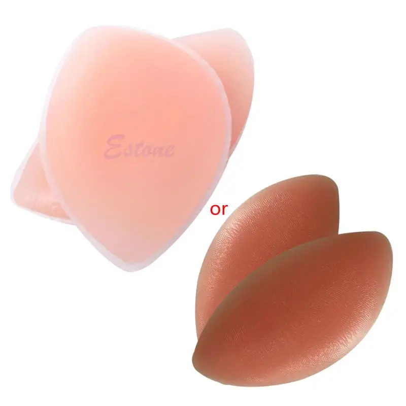 

Breast Enhancer Pair Silicone Push Up Gel Bikini Bra Pads Chicken Fillets Insert