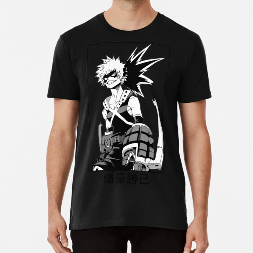 Кацуки бакуго футболка Bakugo бакугоу кацуки бакуг взрыв Кирк мидория Деку бнха