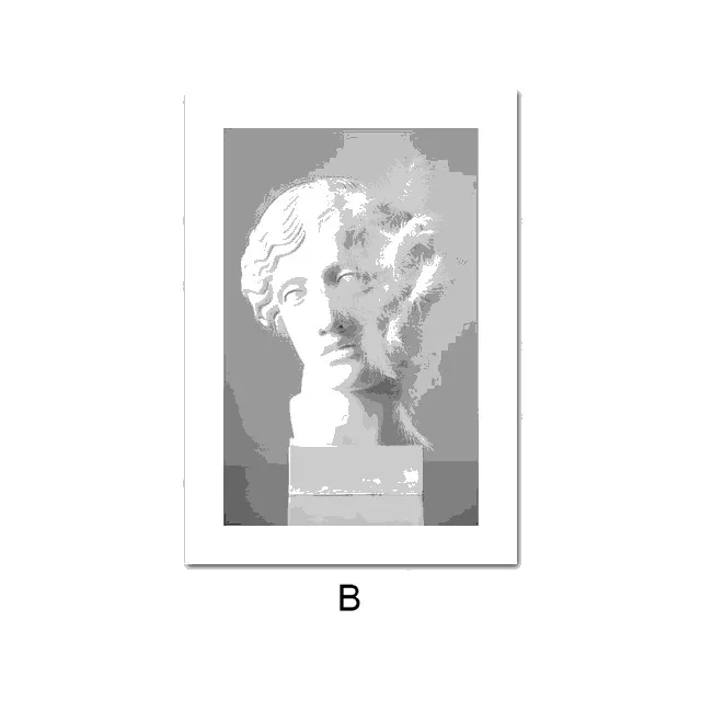 Современное настенное искусство скульптура статуя абстрактный постер