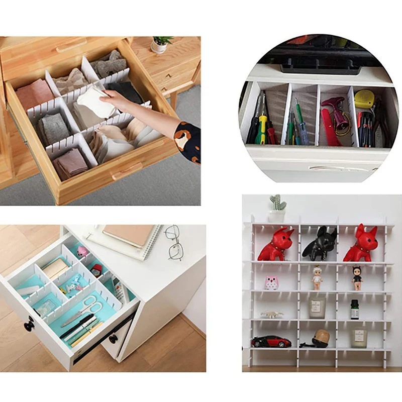 

Large Drawer Dividers Organizer,18.5 Inch Thickened Sturdy Drawer Divider, Practical Adjustable Drawer Organizer