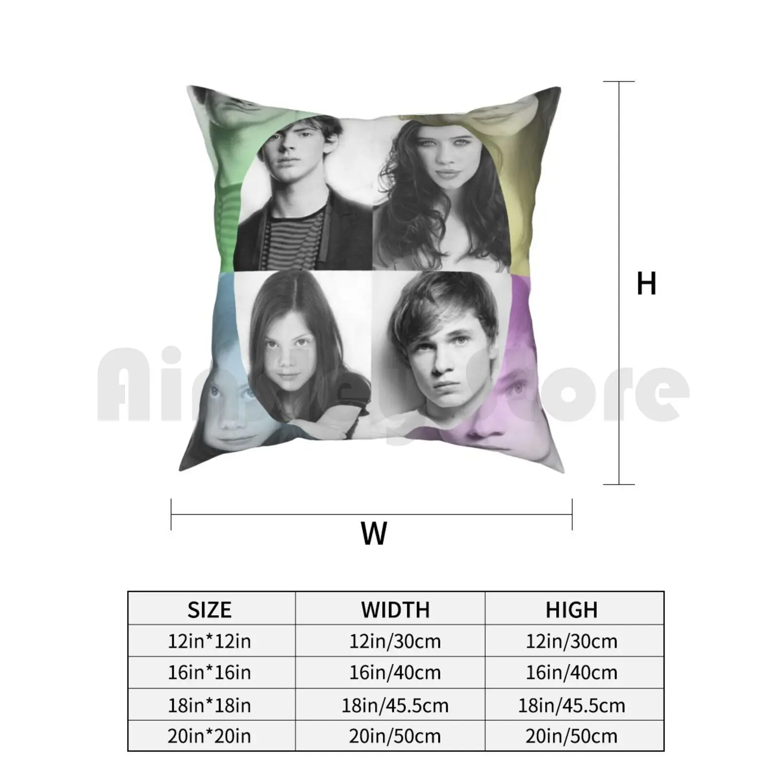 The Kings And Queen Of Narnia плакат подушка Женская Мягкая обложка для дома с принтом Люси