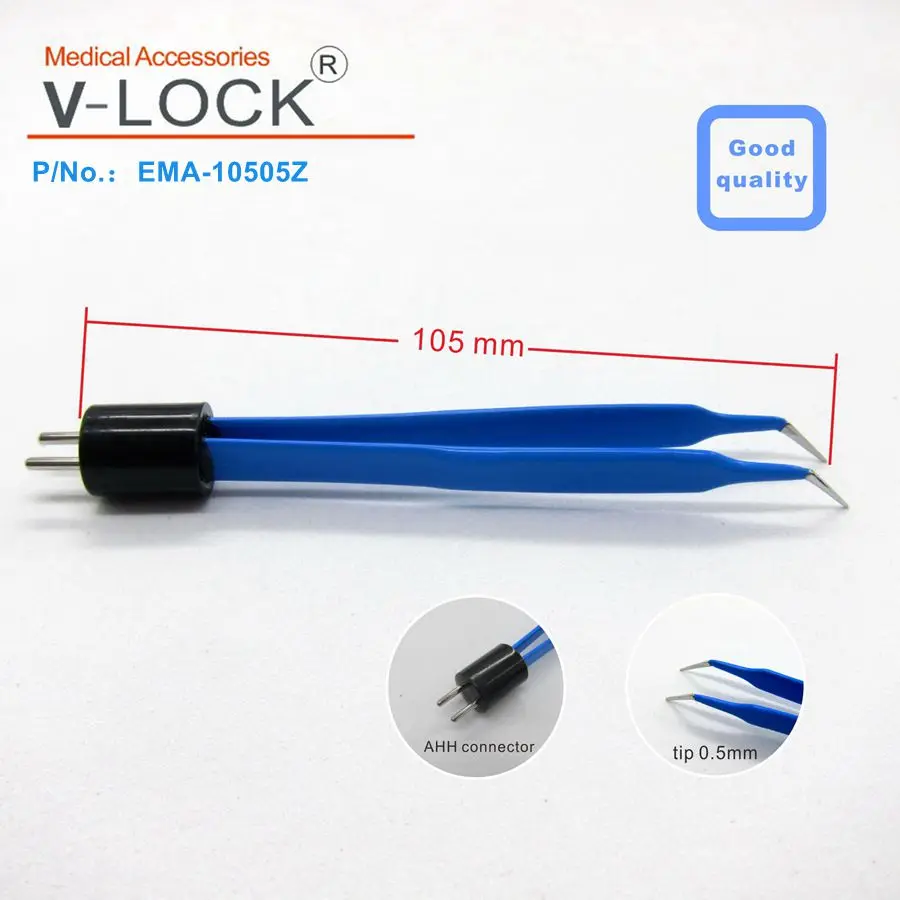2022V-LOCK лучшие одноразовые Биполярные щипцы AHA для электрохирургического блока