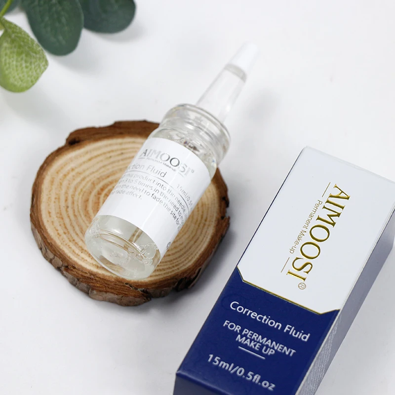 2 бутылки Aimoosi коррекция удаление жидкости Татуировка Перманентный макияж чернил