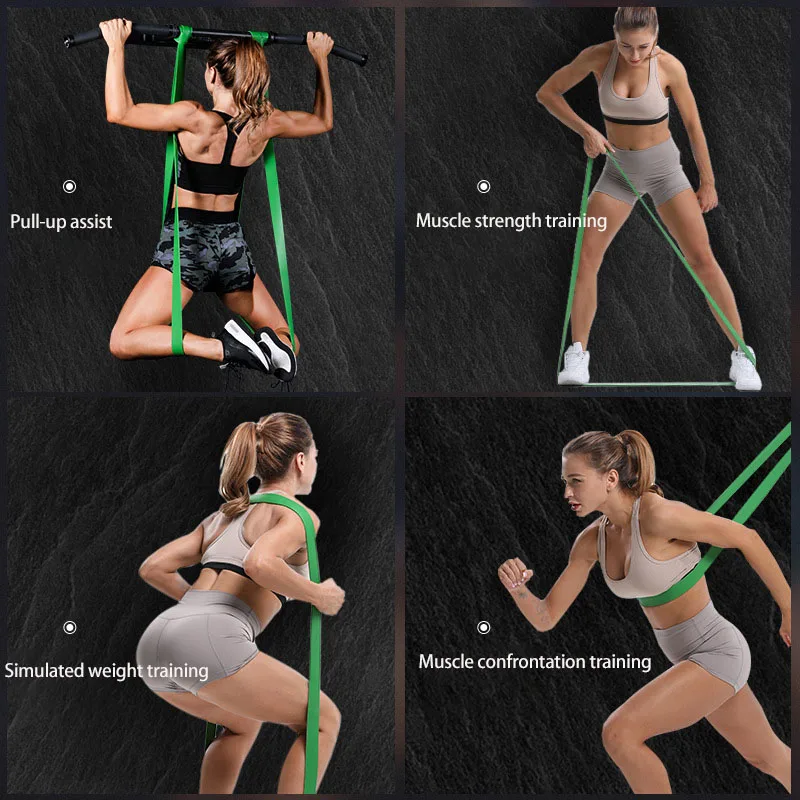 Спортивные Эспандеры для спортзала йоги эластичные резиновые ленты фитнеса