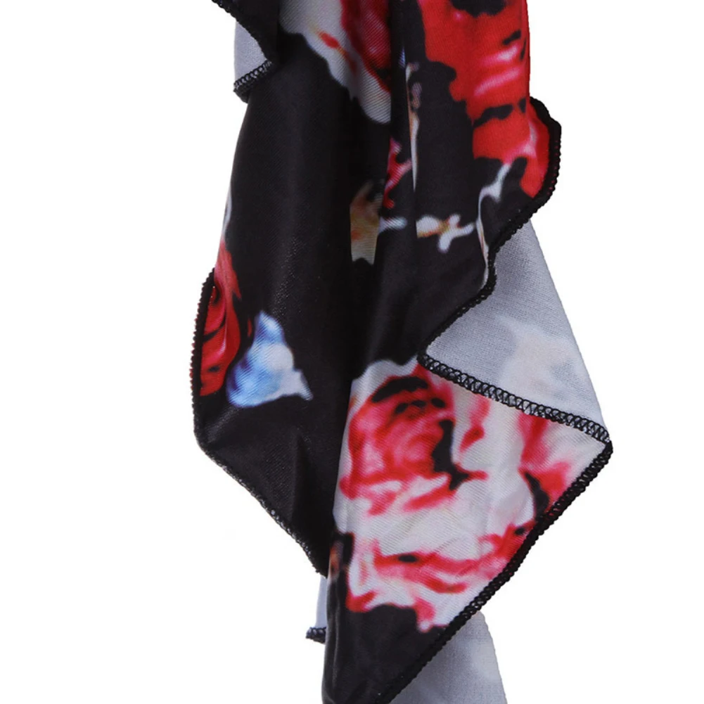 Sexy Women Long Flared Sleeve Strap Off Shoulder Floral Print Slim Sweater Top Womens Clothesing 2020 New | Женская одежда