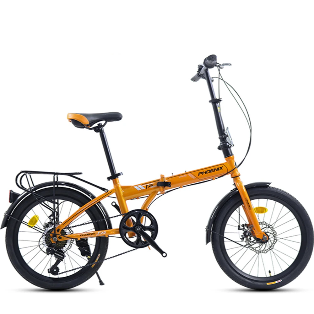 Folding 20 inch adult male and female ultra light cross country single speed small wheel four season bicycle | Спорт и развлечения