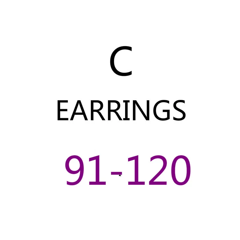 

Letter CC Earrings for women as a gift Fashion Jewelry