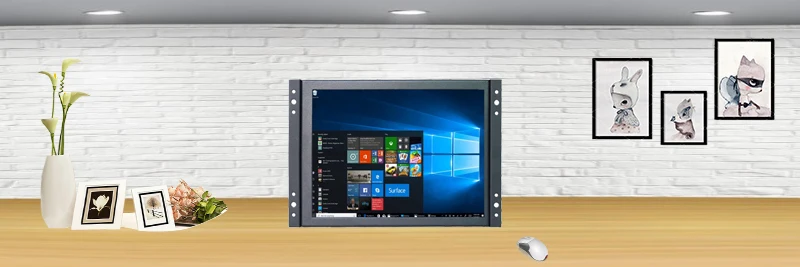 GC1009 10 дюймов 4:3 800*600 резистивный сенсорный экран монитор открытая рамка промышленный монитор дешевый маленький сенсорный монитор с VGA HDMI