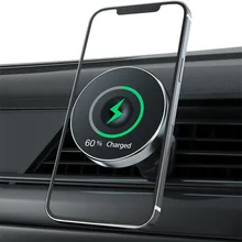 Qi Wireless Charger Car support for iPhone 12 12pro 12 pro max 12mini Magnetic Car Phone Holder
