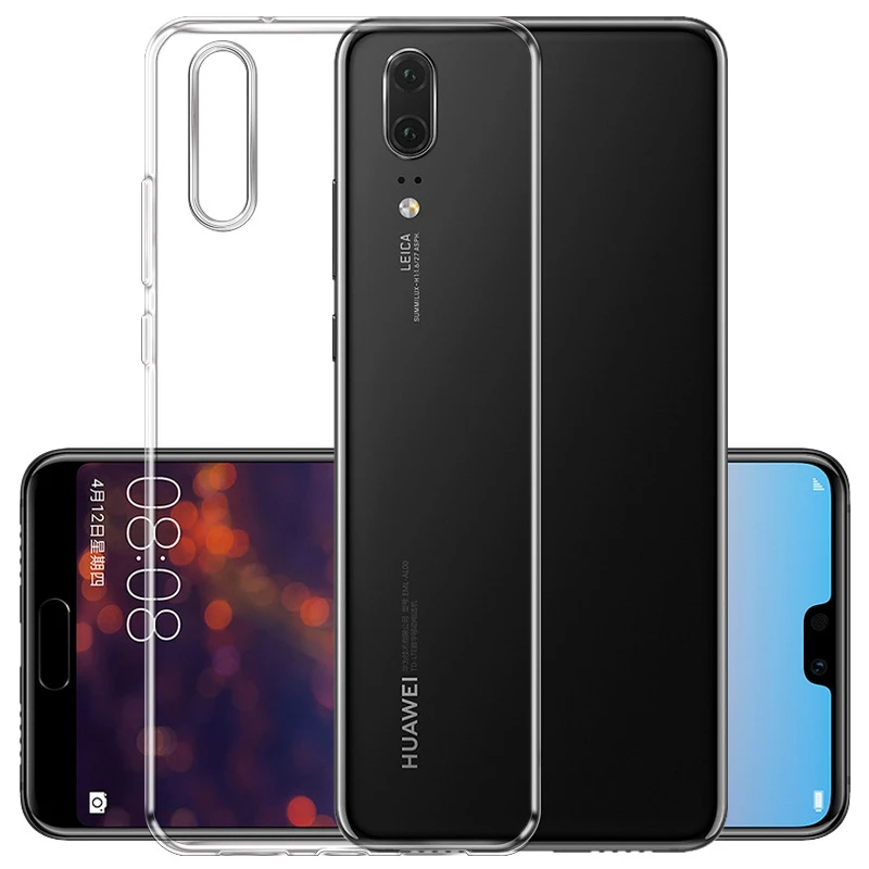 Прозрачный Мягкий ТПУ прозрачный силиконовый чехол для Huawei P40 P30 P20 Pro P10 lite Mate 30 20 9