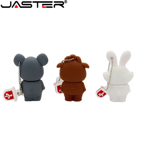 USB-флеш-накопитель JASTER с мультяшным рисунком, 128 ГБ, 64 ГБ